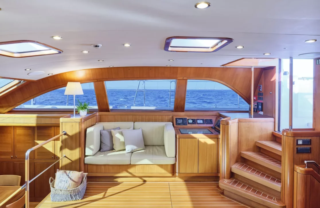An image of Eratosthenes yacht