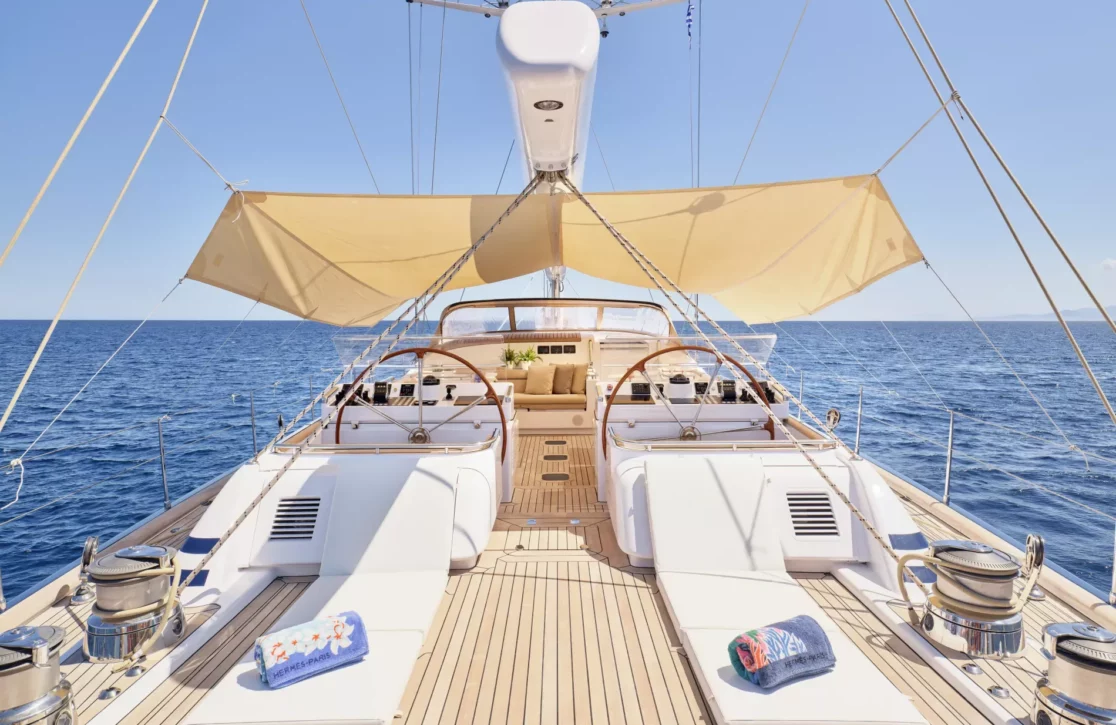 An image of Eratosthenes yacht