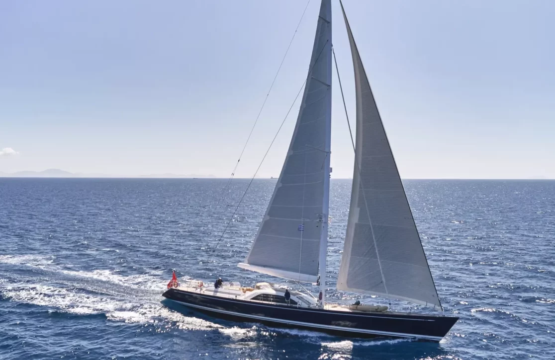 An image of Eratosthenes yacht