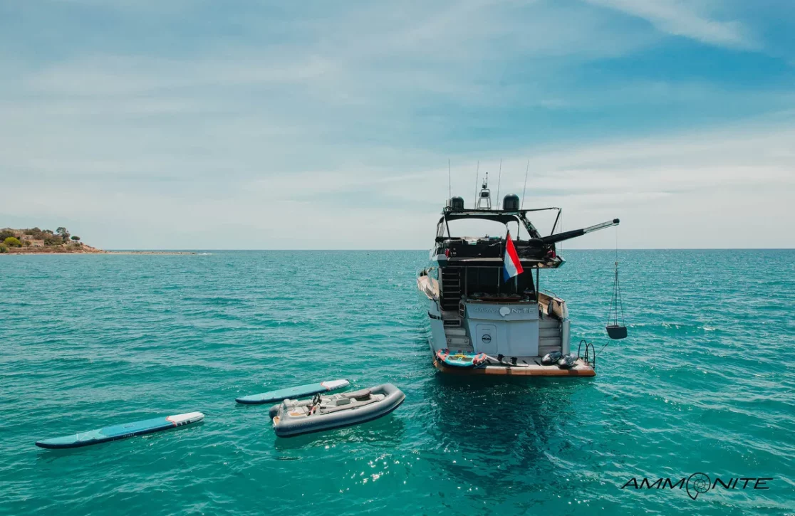 An image of Ammonite yacht