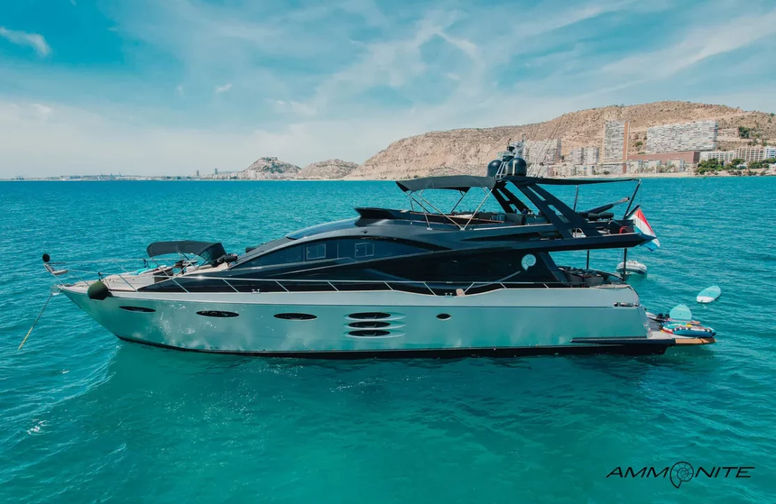 An image of Ammonite yacht