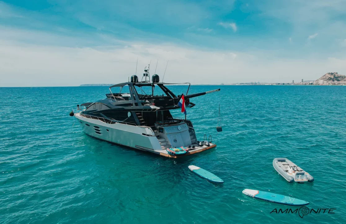 An image of Ammonite yacht