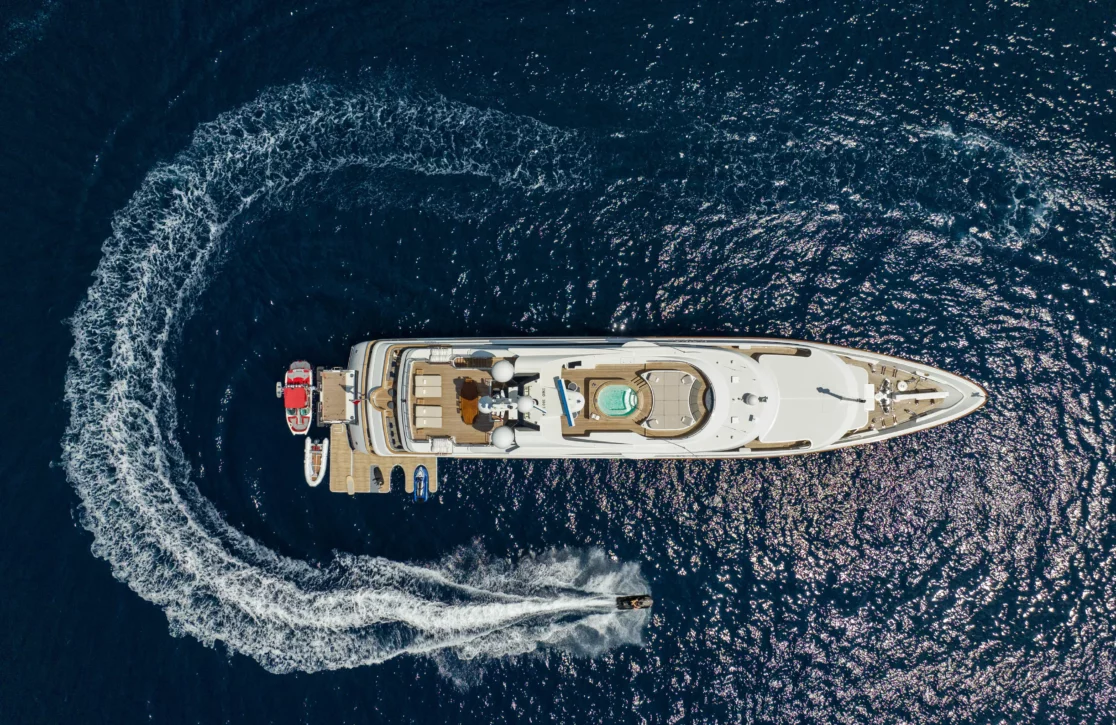 An image of Jaguar yacht