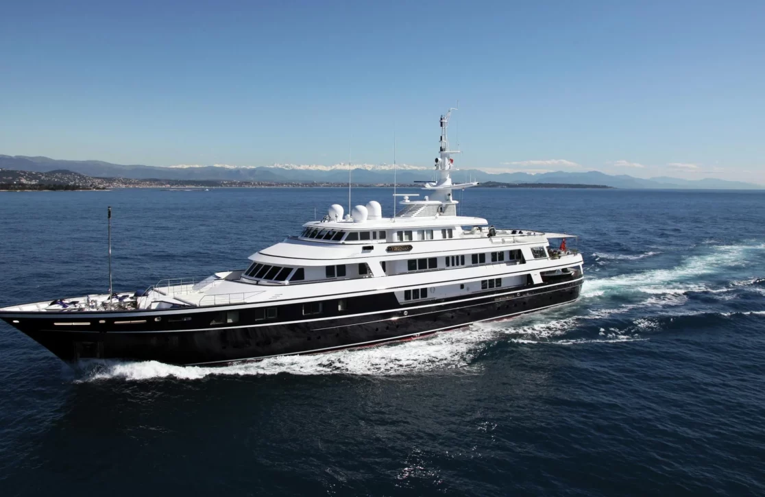 An image of Virginian yacht