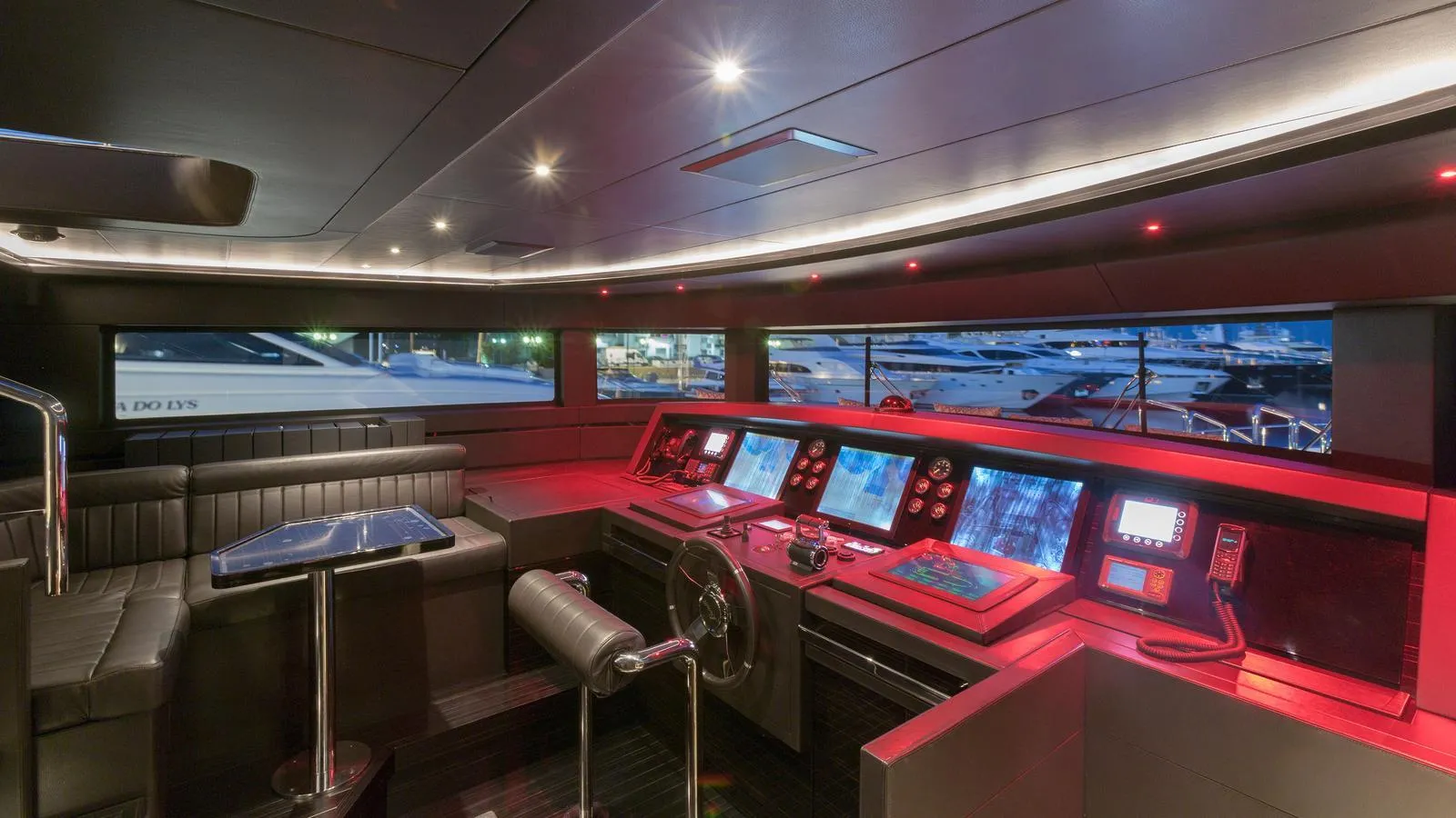 A preview of interior Bridge driving area