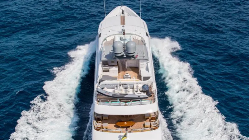 An image of Crazy Horse yacht