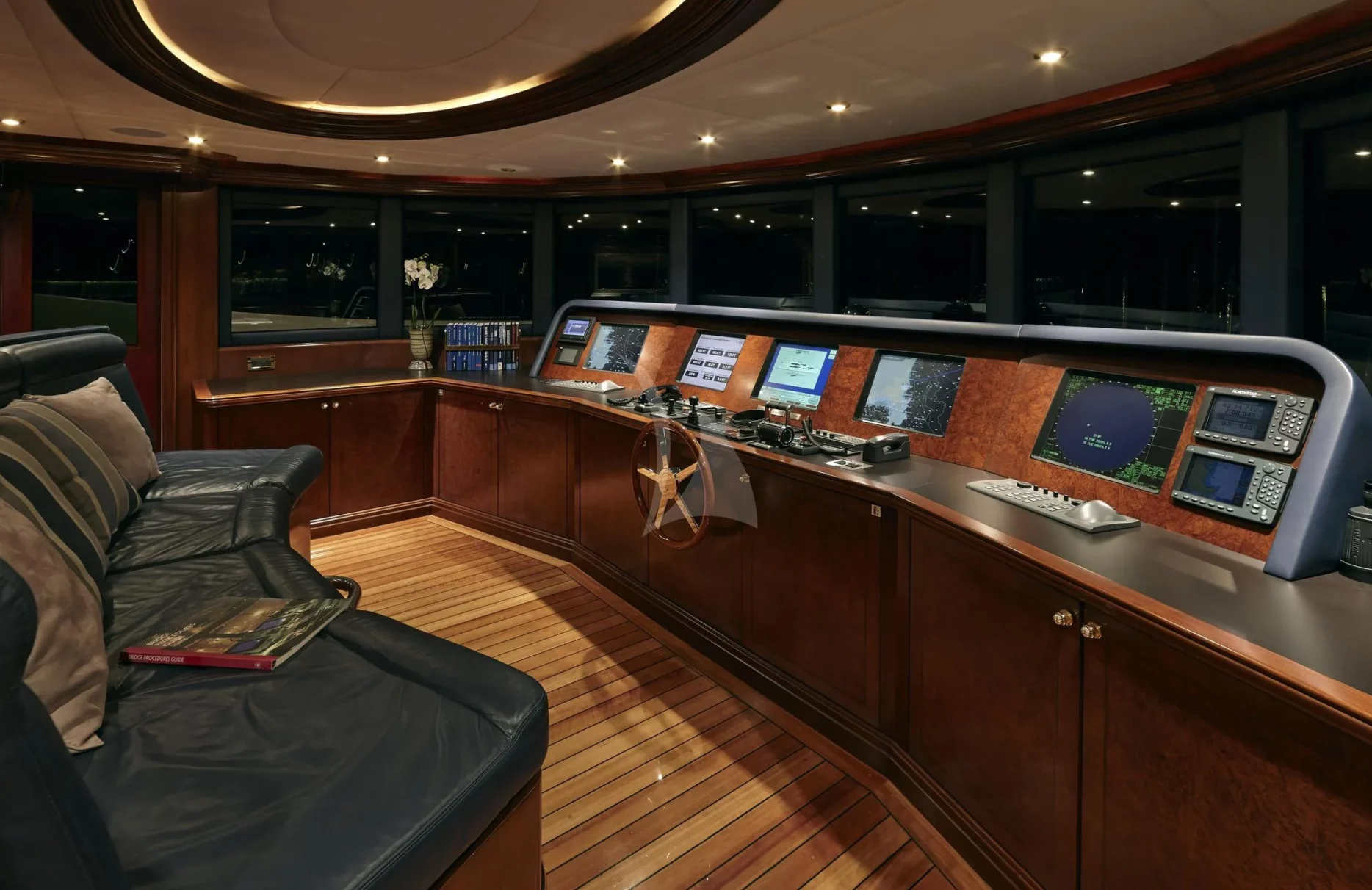 A preview of interior Bridge driving area
