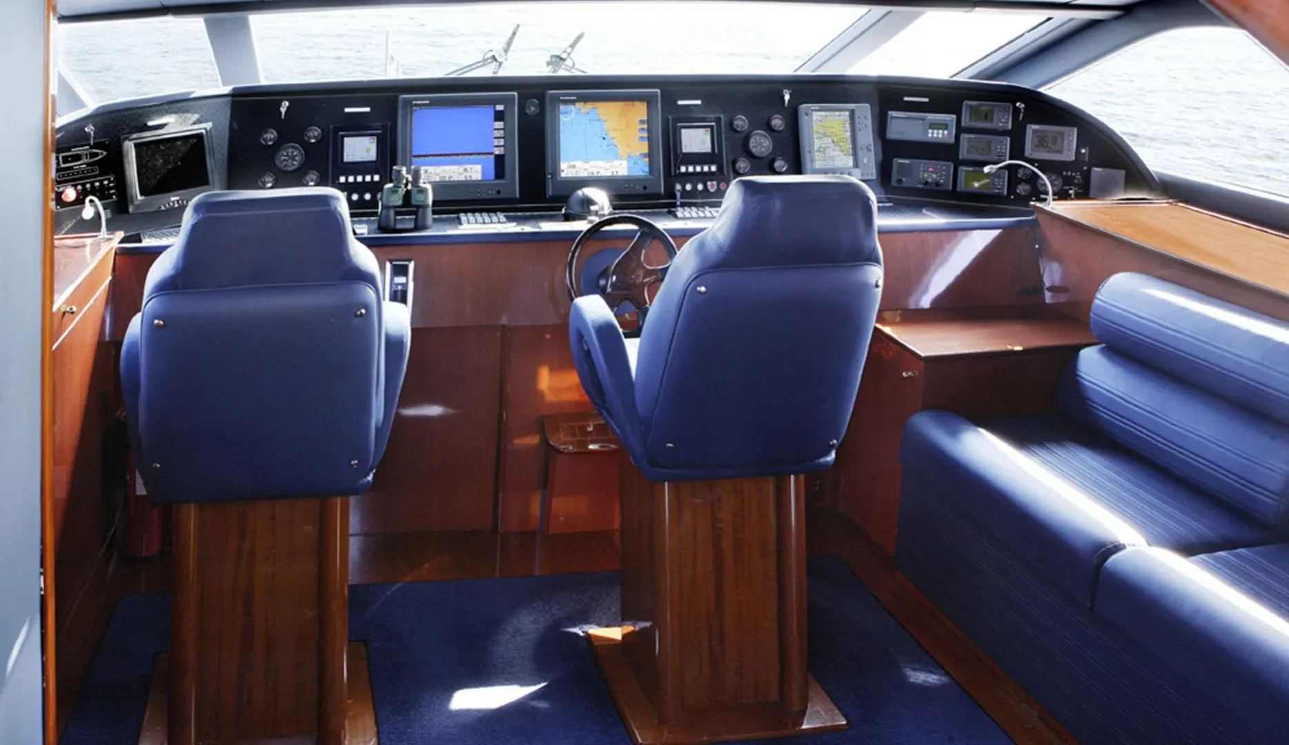 A preview of interior Bridge driving area
