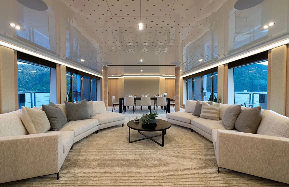 An image of Aquarius yacht