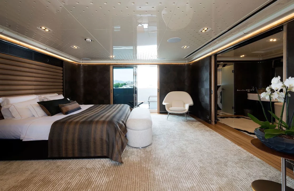 An image of Aquarius yacht
