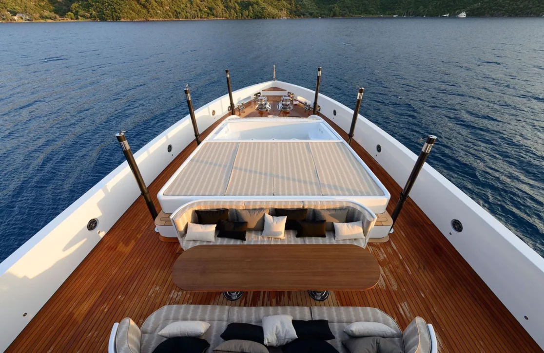 An image of Aquarius yacht