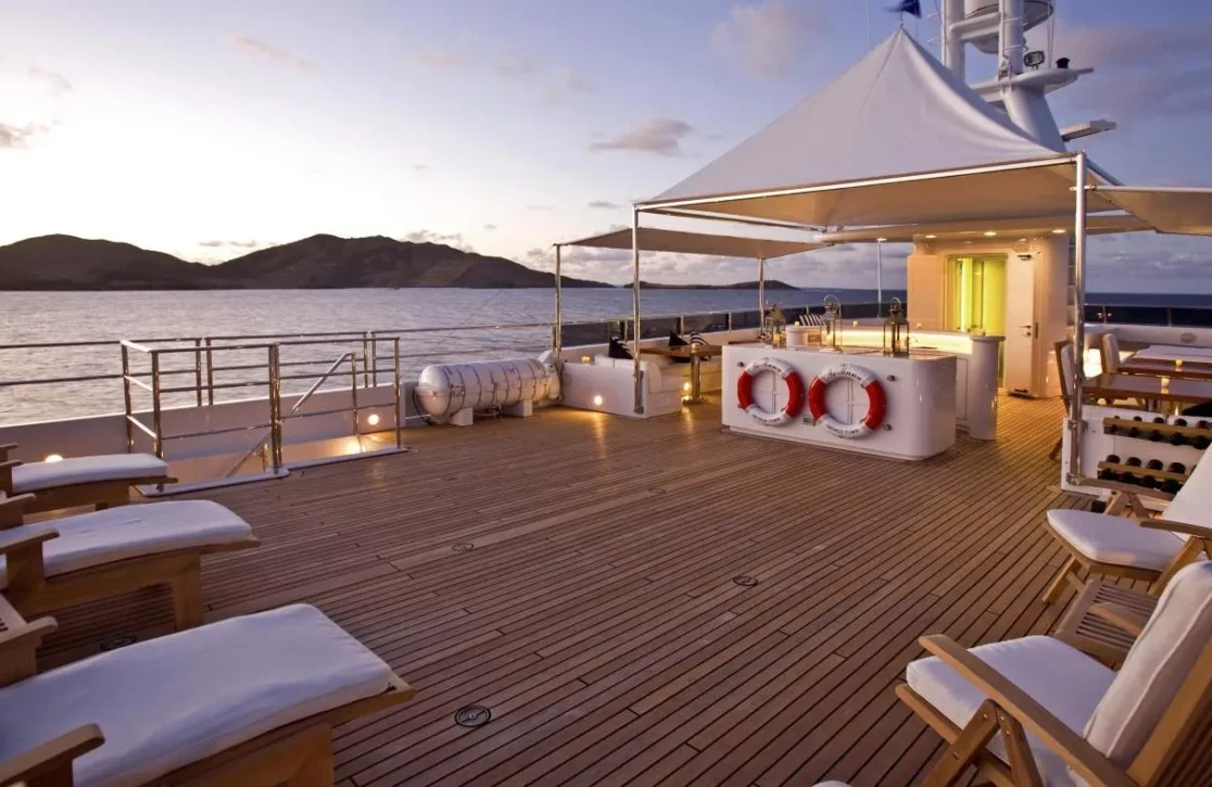 An image of Te Manu yacht