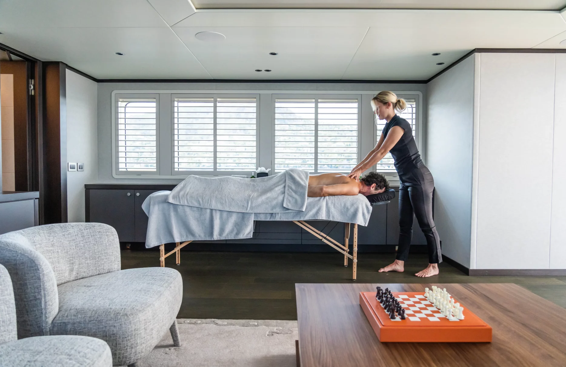 A preview of interior Spa massage room