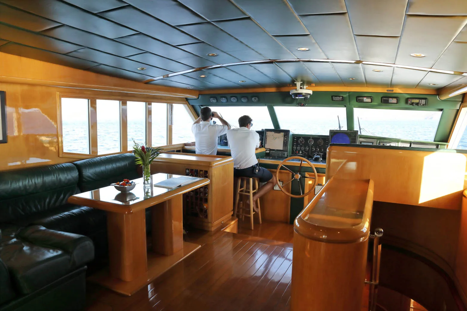 A preview of interior Bridge driving area