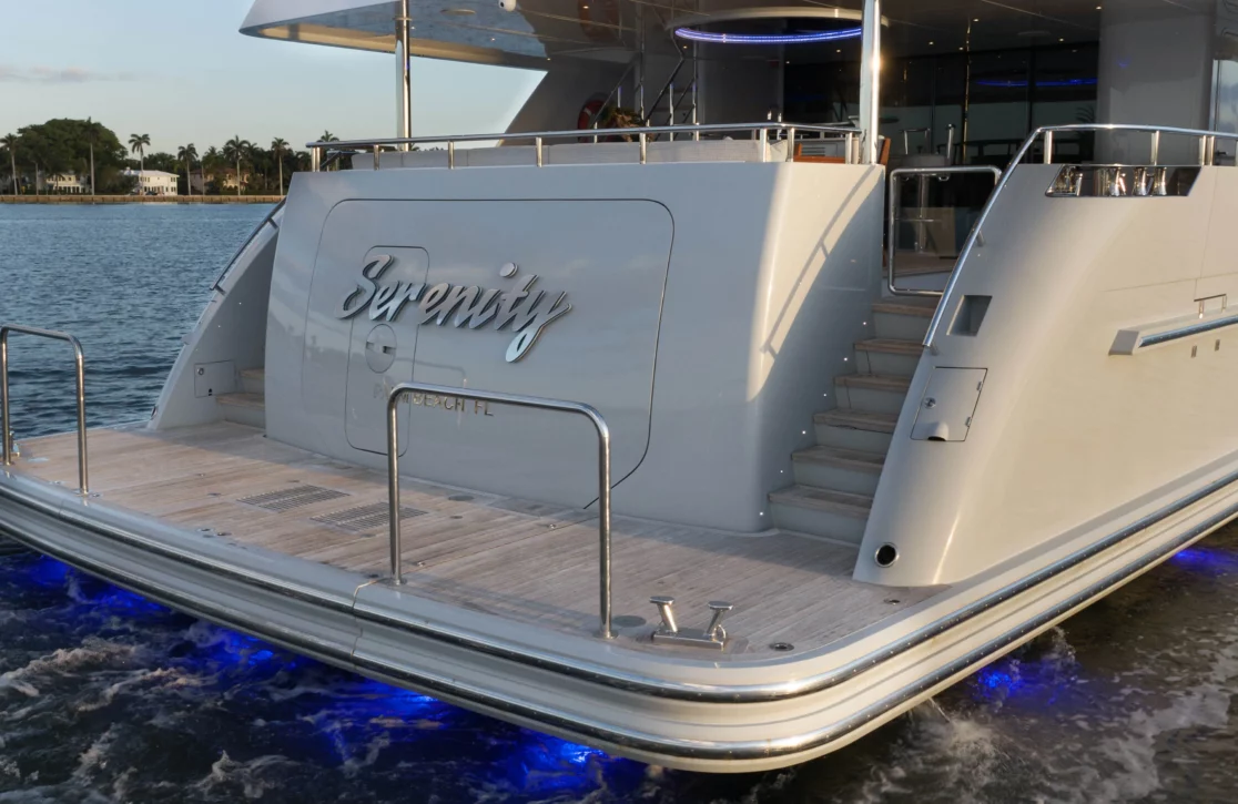 An image of Serenity yacht