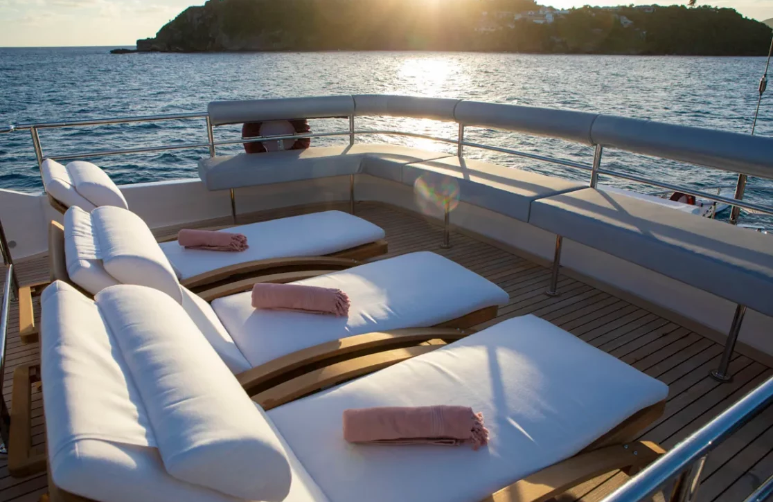 An image of Blush yacht