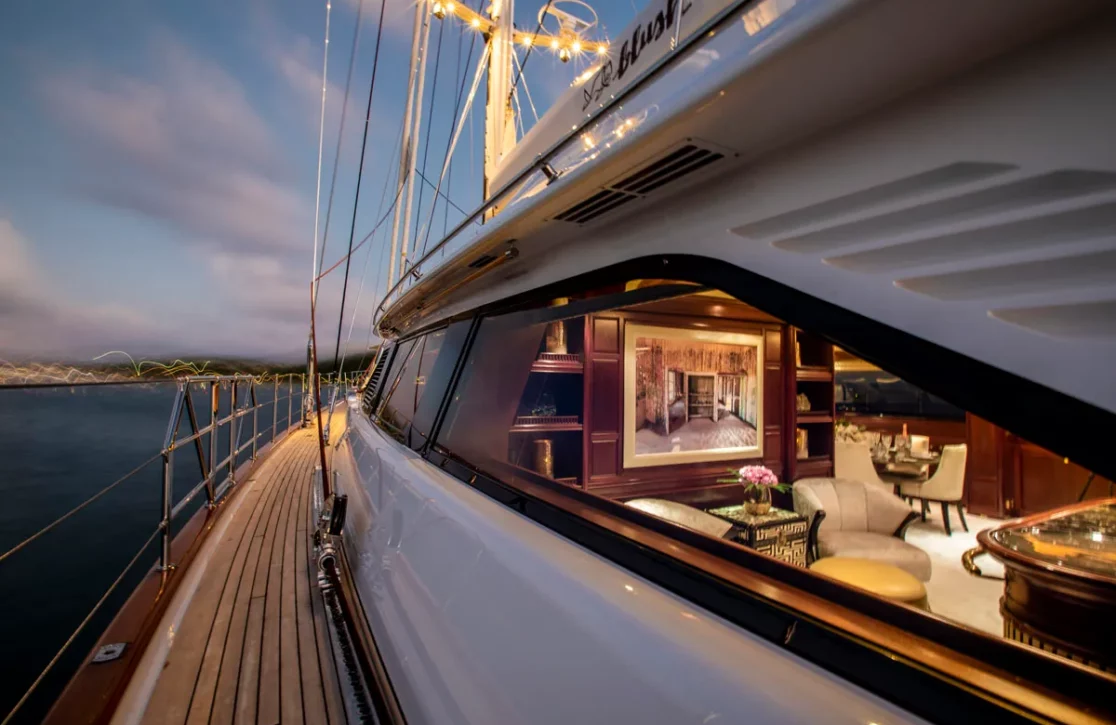 An image of Blush yacht
