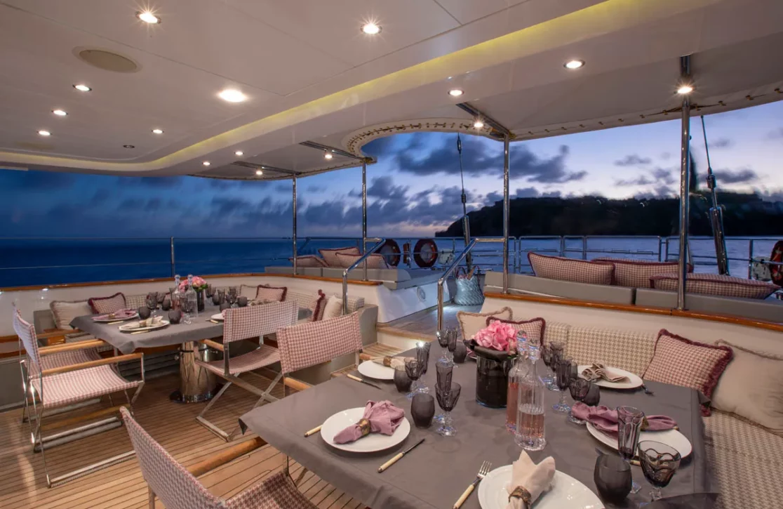 An image of Blush yacht