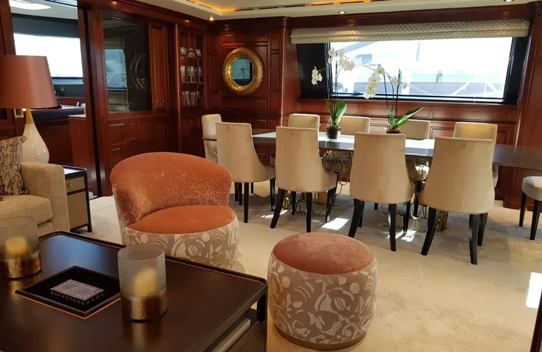 An image of Blush yacht