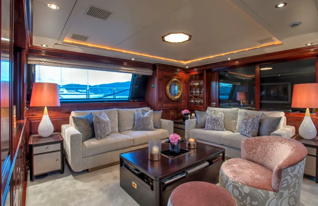An image of Blush yacht