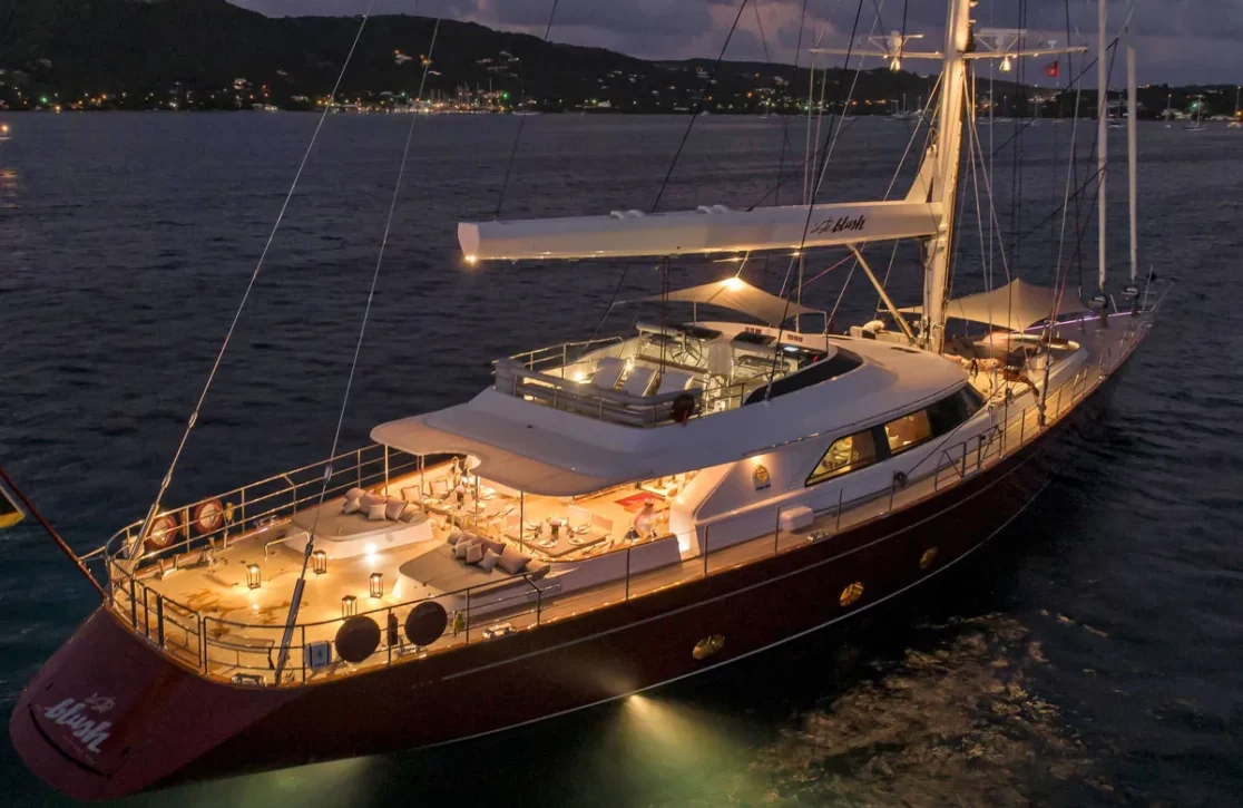 An image of Blush yacht