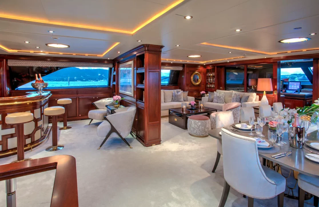 An image of Blush yacht
