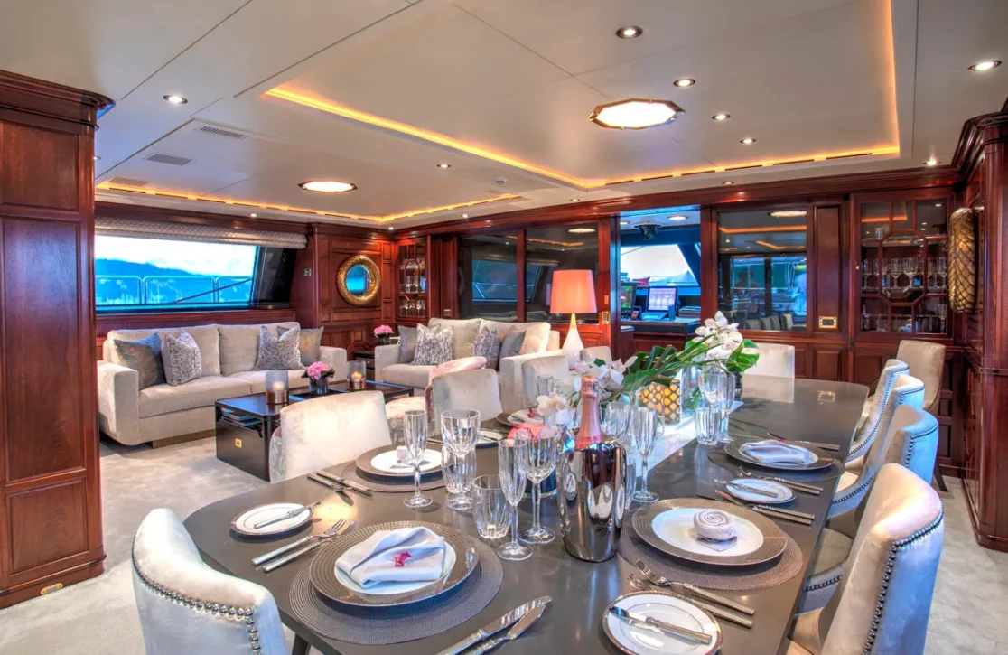 An image of Blush yacht