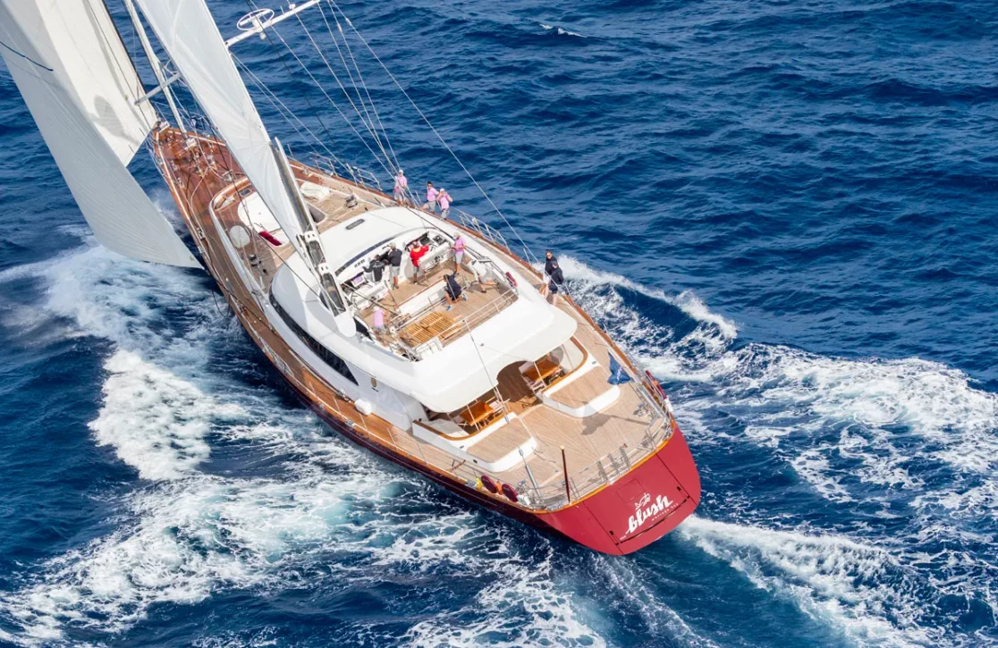 An image of Blush yacht