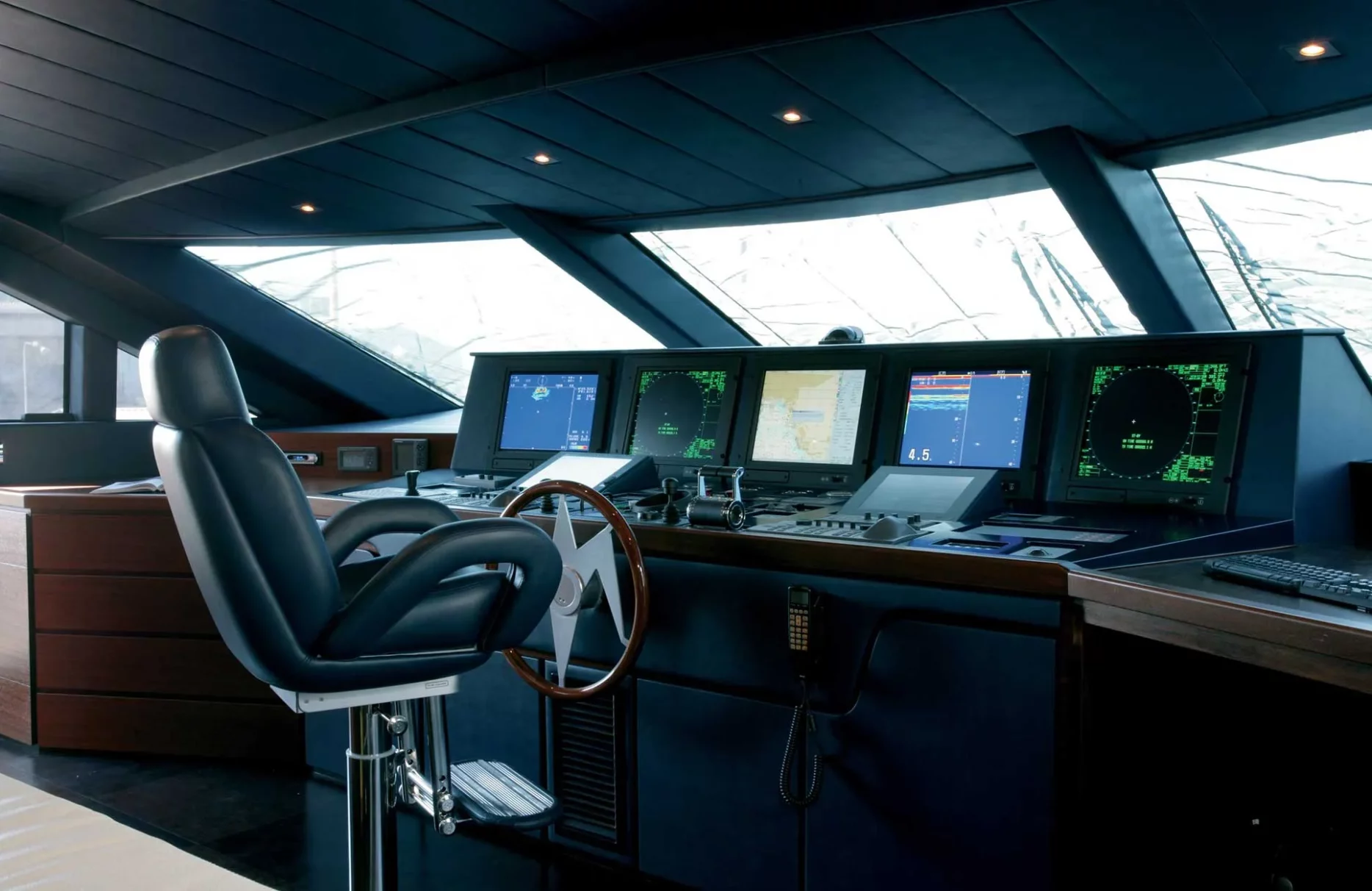 A preview of interior Bridge driving area