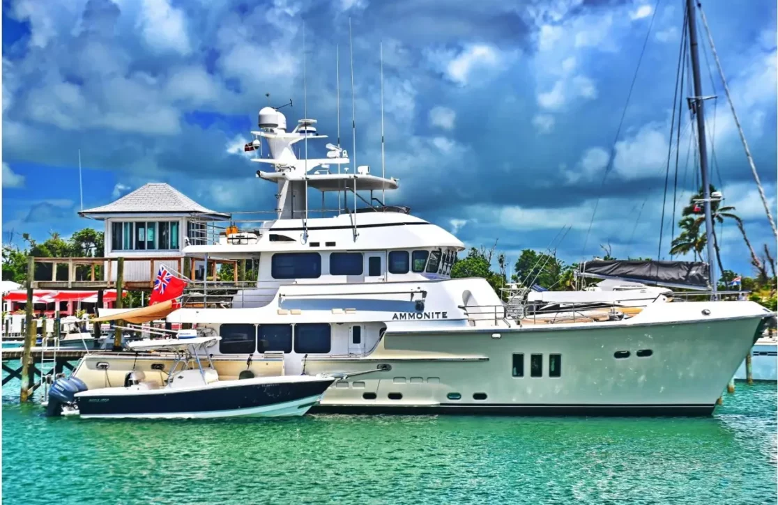 An image of Ammonite yacht