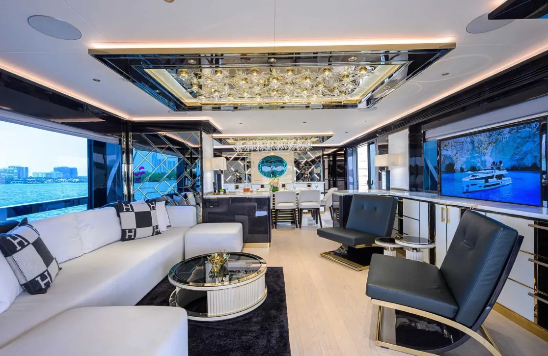 An image of Olympus yacht