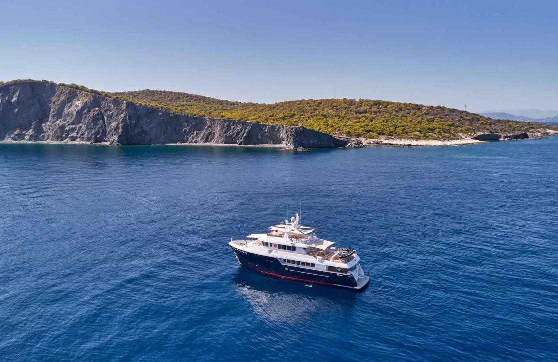 An image of 3d yacht