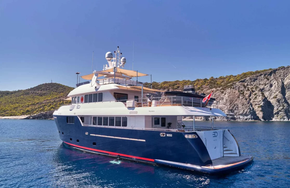 An image of 3d yacht
