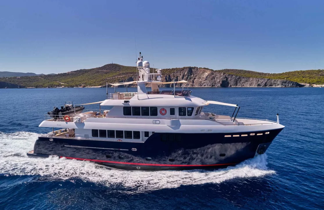 An image of 3d yacht