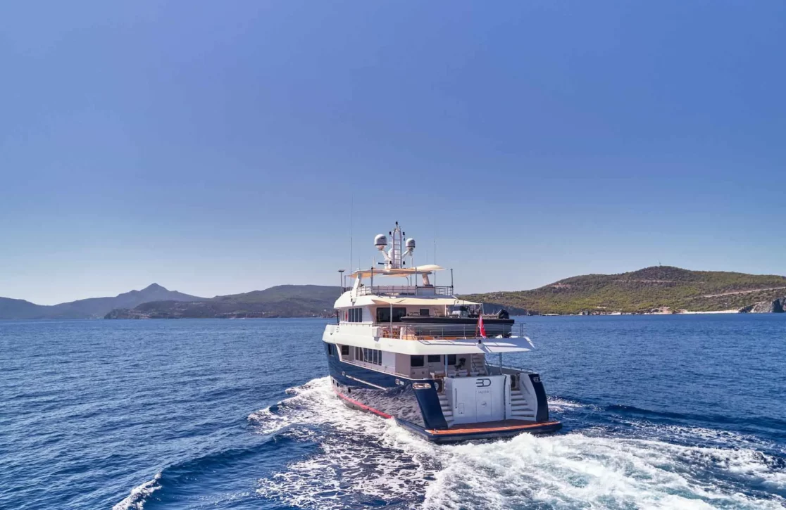 An image of 3d yacht