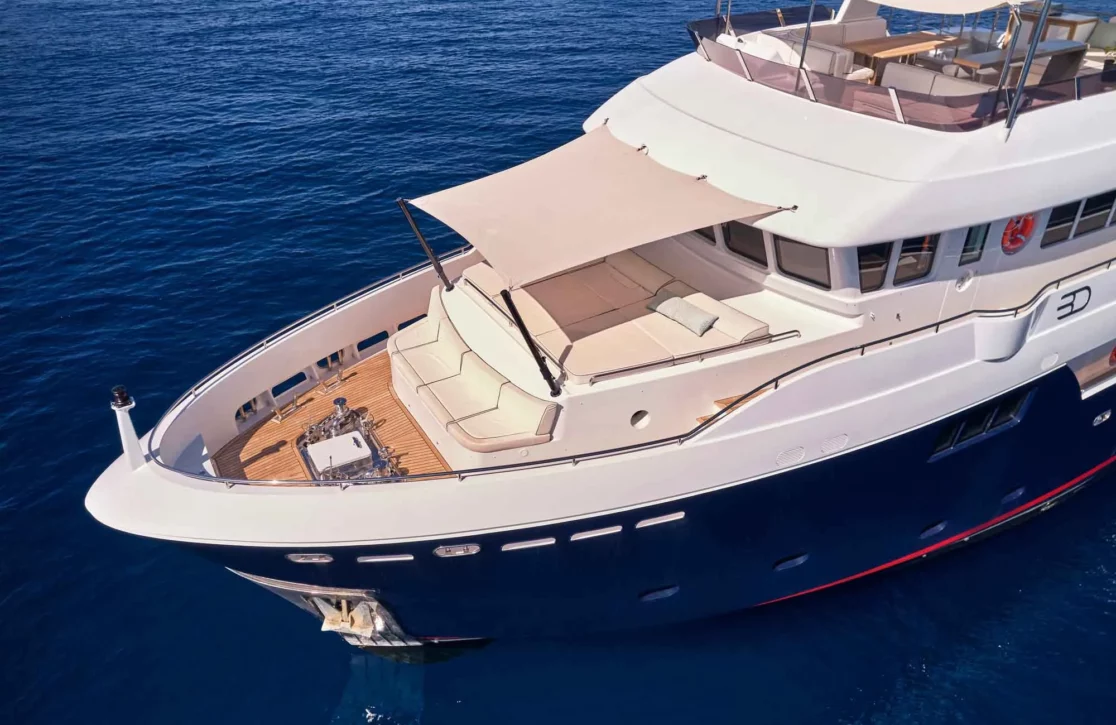 An image of 3d yacht