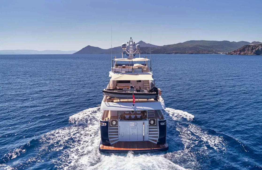 An image of 3d yacht