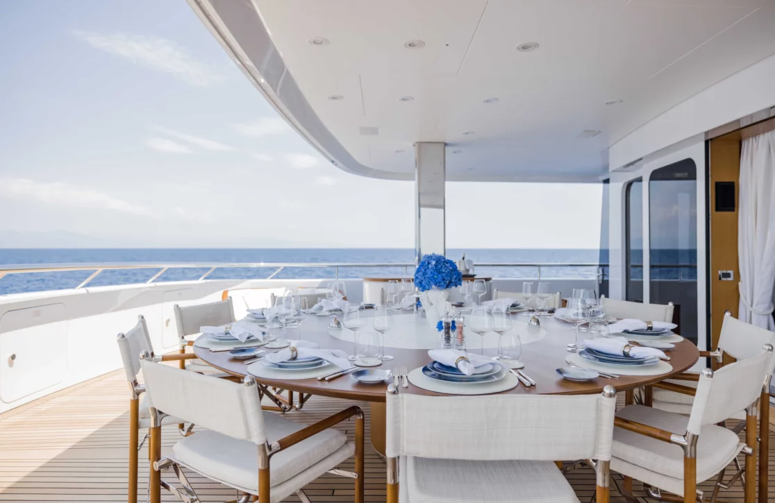 An image of Samadhi yacht