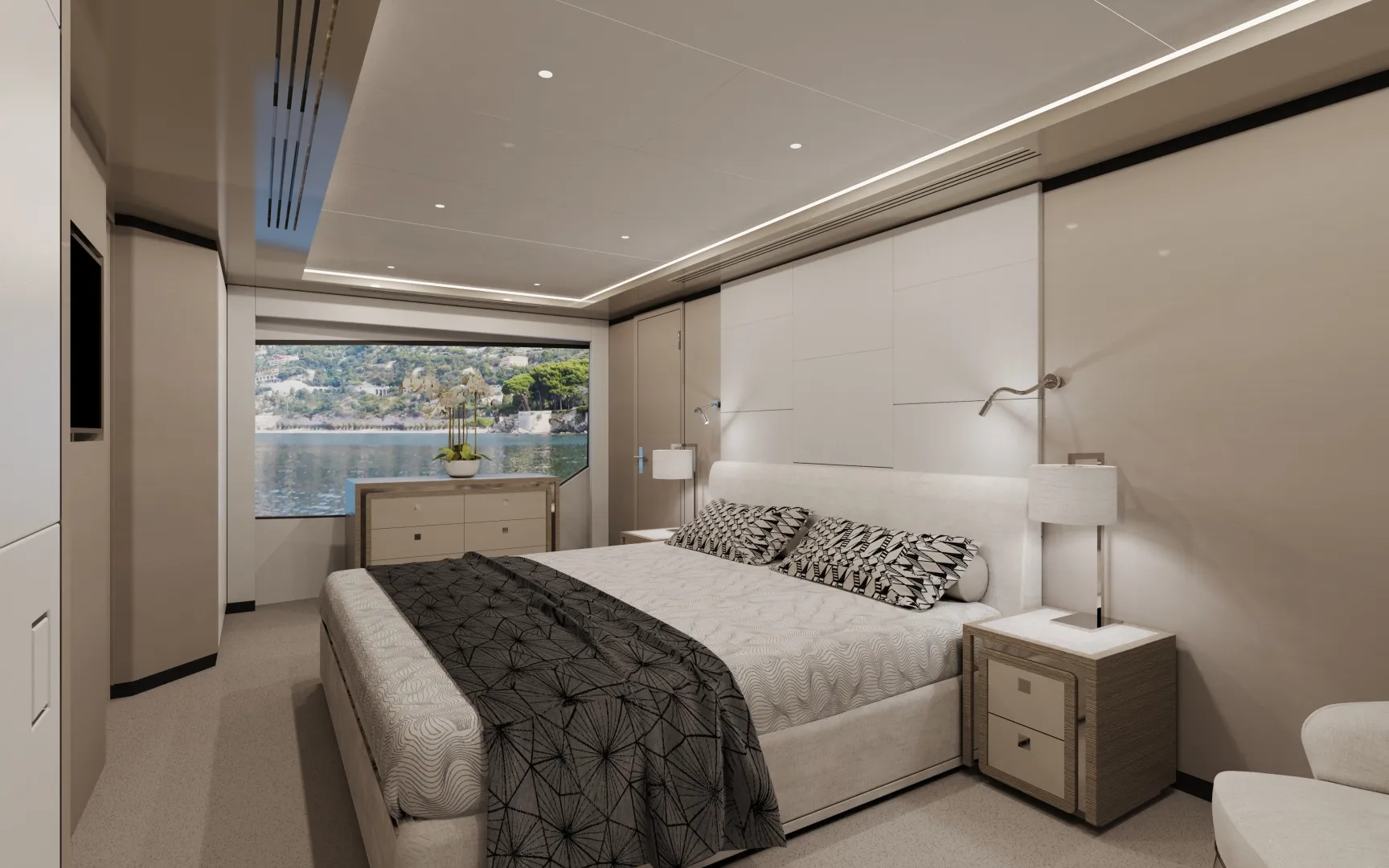 A preview of interior Bedroom cabin