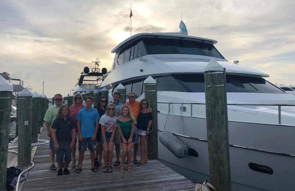 An image of Tortuga yacht