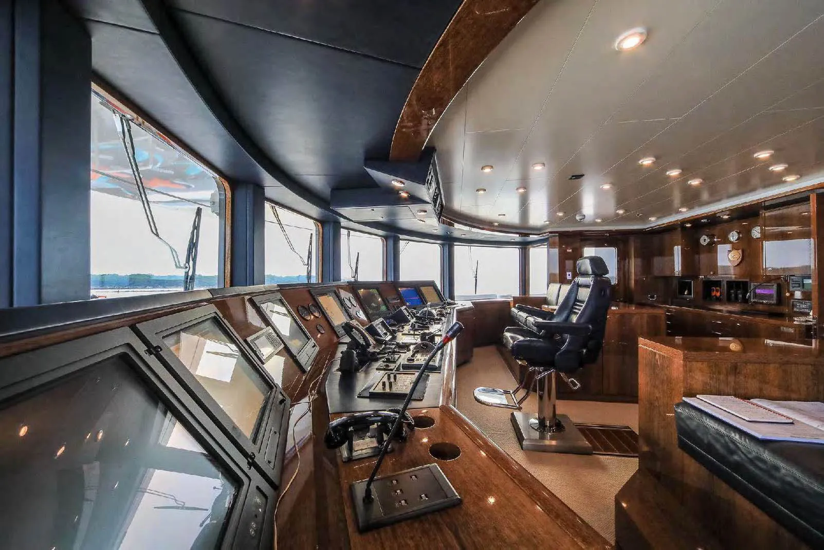 A preview of interior Bridge driving area