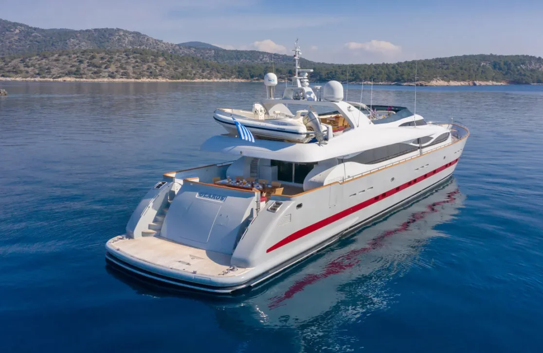 An image of Glaros yacht