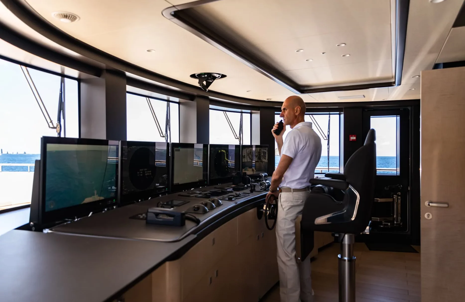 A preview of interior Bridge driving area