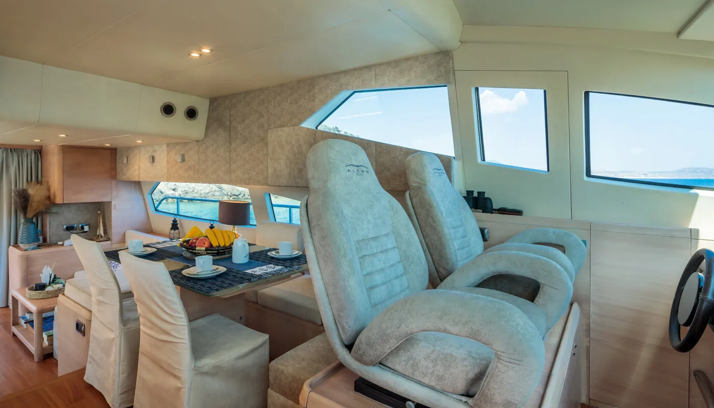 A preview of interior Bridge driving area