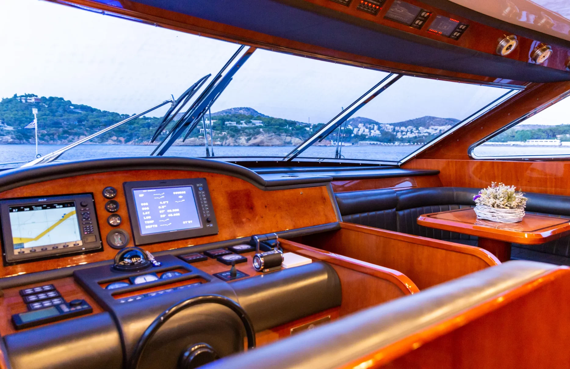 A preview of interior Bridge driving area