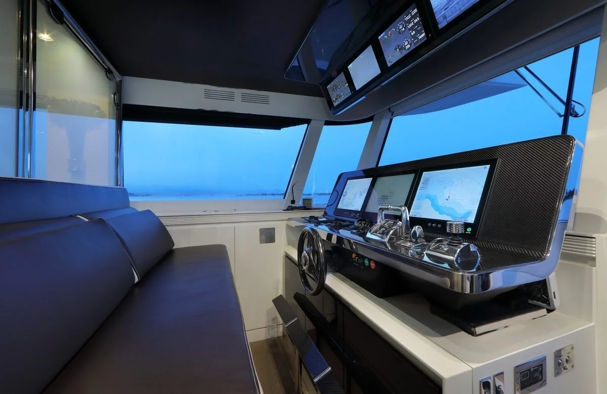 A preview of interior Bridge driving area