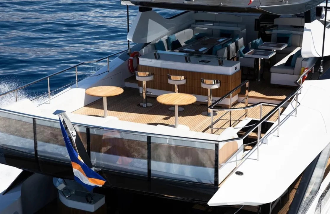 An image of Artemis yacht