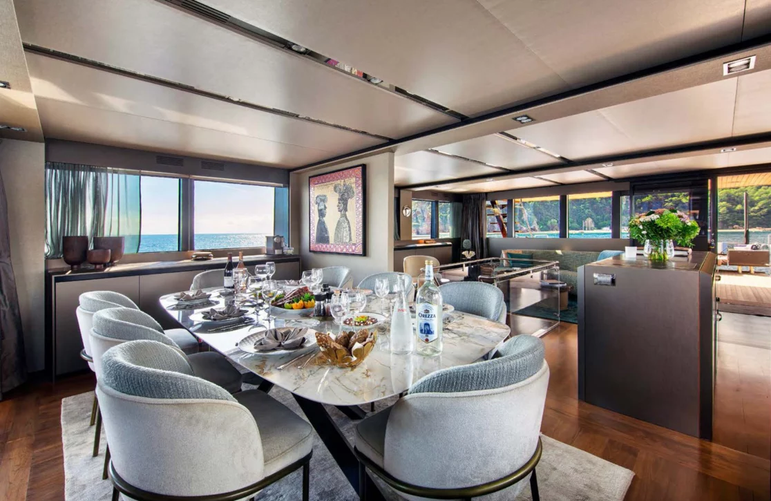 An image of Kokonut’s Wally yacht