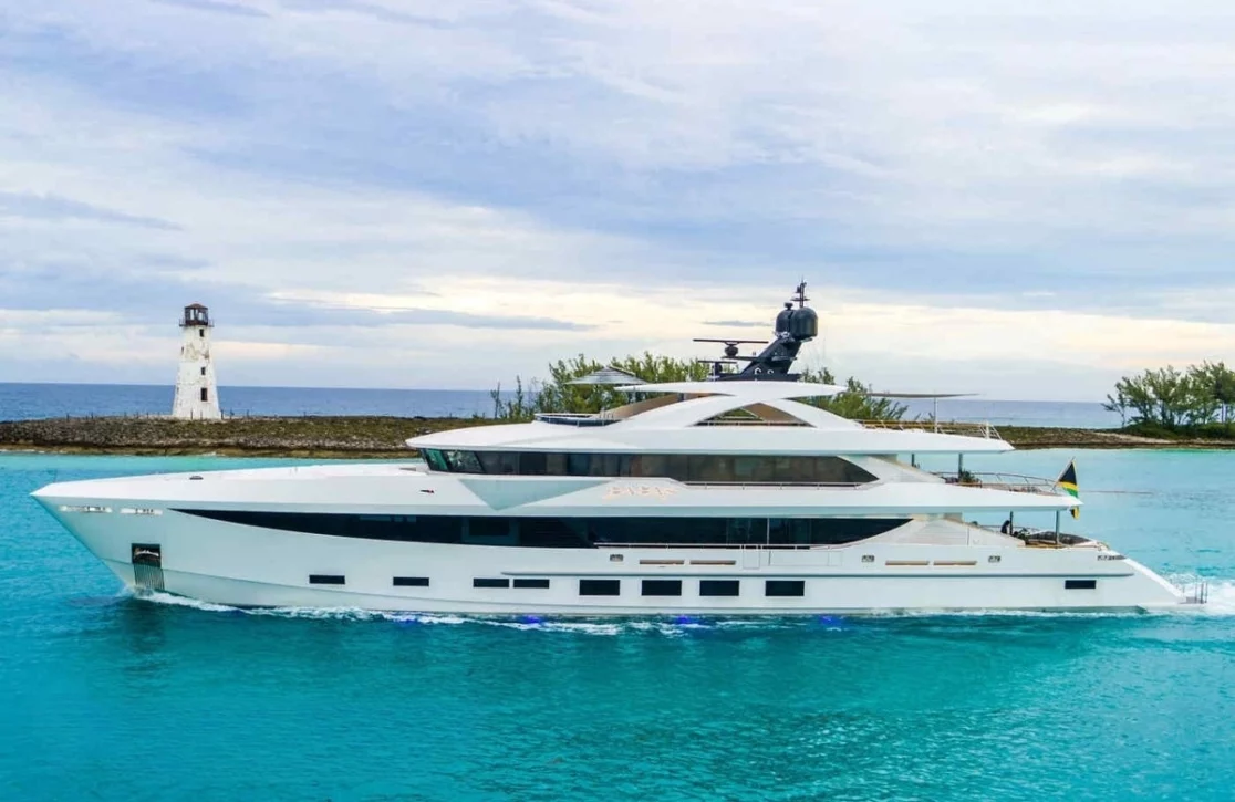An image of Babas yacht