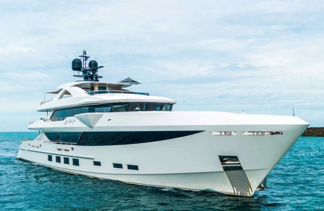 An image of Babas yacht